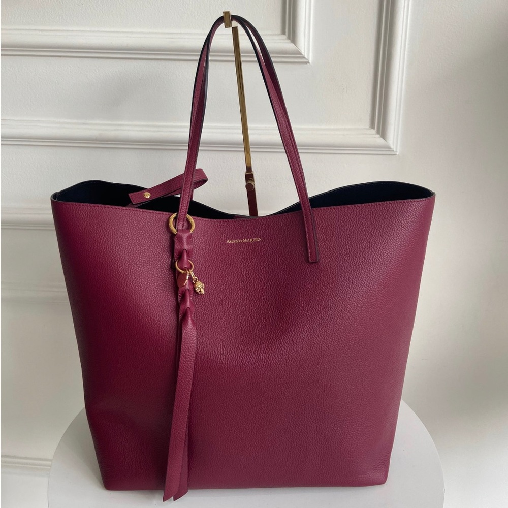 Alexander Mcqueen Leather Tote Bag